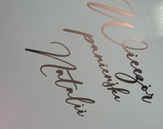 Naklejka na tablicę powitalną wesele/ wieczór panieński 