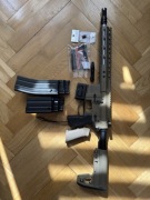 Double Eagle DE Noveske N4 MWS Gen3 GBBR + HPA + magazynki – replika Asg