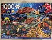 Puzzle 1000 Jumbo Turtle'a Ocean