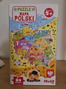 Puzzle ChuChu Mapa Polski