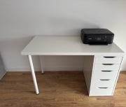 BIURKO z SZAFKĄ - IKEA LAGKAPTEN + KRZESŁO GRATIS