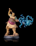 Gurak Grease Ogrzy Kucharz 32mm 14K zgodna z DnD RPG Pathfinder Warhammer