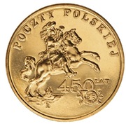 450 lat Poczty Polskiej  2 zł X 50 szt menniczne