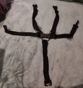 Szelki uniwersalne do wózka dziecięcego spacerówki 