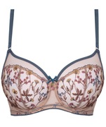 Biustonosz miękki Samanta Ellie A143 70E połyskujący nugat bazowy