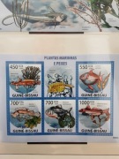 Gwinea Bissau 2009 Mi 4291-5   ryby  arkusz  dealna pozycja