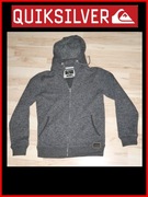 kurtka sweter bluza z kapturem QUIKSILVER Premium JAKOŚĆ S M dzianiana 