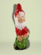 Figura Dekoracyjna - Zabawny Gnom