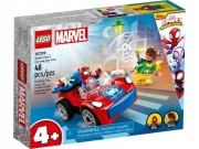 Lego Marvel samochód Spidermana, zestaw klocków 48 elementów