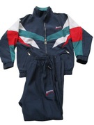 Dres cienki granatowy 140-146