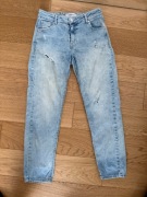 Jasne niebieskie jeansy, z przetarciami, Reserved - 34 