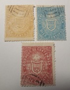 Gwatemala - Wykonane przez Spiro w 1871 Podróbki Znaczków i Kasownika