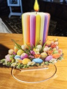 Witraż wielkanocny stojący.