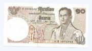 TAJLANDIA 10 BAHT 1969-78 P83 8041