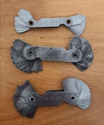 Promieniomierze Płytkowe Zestaw 3szt. R1-25 Grzebienie UŻYWANE