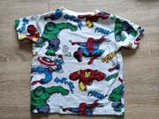 Bluzka Marvel Spiderman Iron Man Hulk  rozm 116