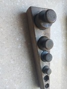 ODWAŻNIKI MOSIEŻNE ZESTAW WAGA ORYGINAŁ LATA 50/60 PRL