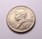 Filipiny 10 sentimos 1971 PIĘKNA!