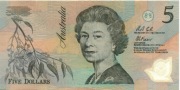 AUSTRALIA 5 Dolarów 1992