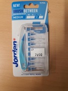 CZYŚCIKI MIĘDZY ZĘBOWE SZCZTECZKI JORDAN ROZMIAR M, 10SZT. 