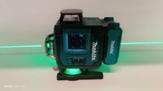 Poziomica laserowa Makita 4D – 16 linii, zielony laser 515 nm