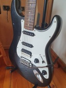 Fender Squier HSS czarno biały