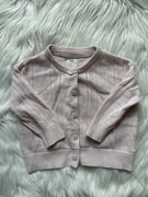 Sweter niemowlęcy pudrowy róż 68 H&M