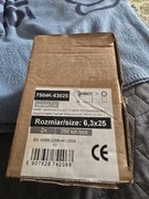 Wkręty samowiercące 6,3 x25 250szt.