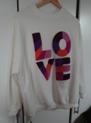 BLUZA FANCY KOLOROWA LOVE UNI