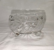 Miseczka kryształowa na nóżkach mała