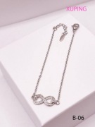 SREBRNY BRANZOLETKA ZNAK NIESKOŃCZONOŚCI 18+3cm XUPING - STOP MEDYCZNY