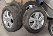 Koła zimowe alu rozstaw 5x114,3 z oponami Kormoran SUV Snow 225/65R17