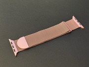 Bransoleta mediolańska różowa do Apple Watch 42/44/45/46mm pasek, zamiennik