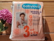 Pieluchy Babylove rozmiar 3 , 4-9kg. nowe