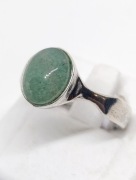 Pierścionek srebrny 925 chalcedon rozmiar 18