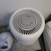 Klarta Humea Wifi + Nowy filtr ewaporacyjny nawilżacz powietrza biały