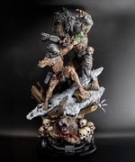 Weapon X Predator Wolverine 65cm Figurka Druk 3D Ręcznie Malowana Żywica 