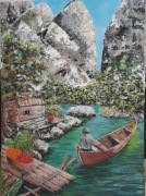 Obraz. Pejzaż.50x70 