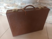 Retro walizka, teczka, aktówka vintage PRL 