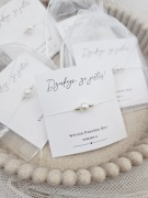 Bransoletka team bride wieczór panieński perła seashell