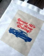 Torebka torba tote bag materiał non woven harry styles