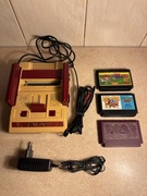 Konsola Nintendo Famicom, 3 gry, przerobka AV - jak Pegasus