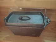 Żeliwna forma do pieczenia bbq toro do pieczenia chleba