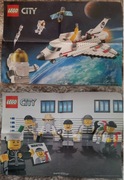 Plakat LEGO CITY dwustronny (policja, kosmos)