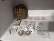 Taktyczna torba ratunkowa z wyposażeniem apteczka pierwsza pomoc survival