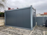 Kontener z płyty warstwowej 5000x2450x2860