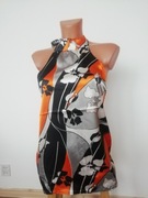 Bluzka jedwabna bez pleców r.M