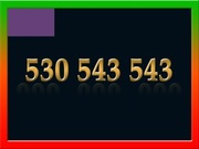 530 543 543 ZŁOTY NUMER STARTER PLAY ŁATWY NA KARTĘ PREPAID GSM