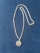 Rytosztuka znak zodiaku Baran plus srebrny łańcuszek 