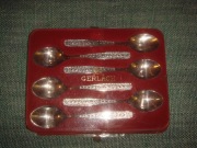 GERLACH  Łyzeczki do herbaty  Wzór kaszubski.